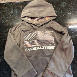 Realtree Olive Camo Hoodie kids